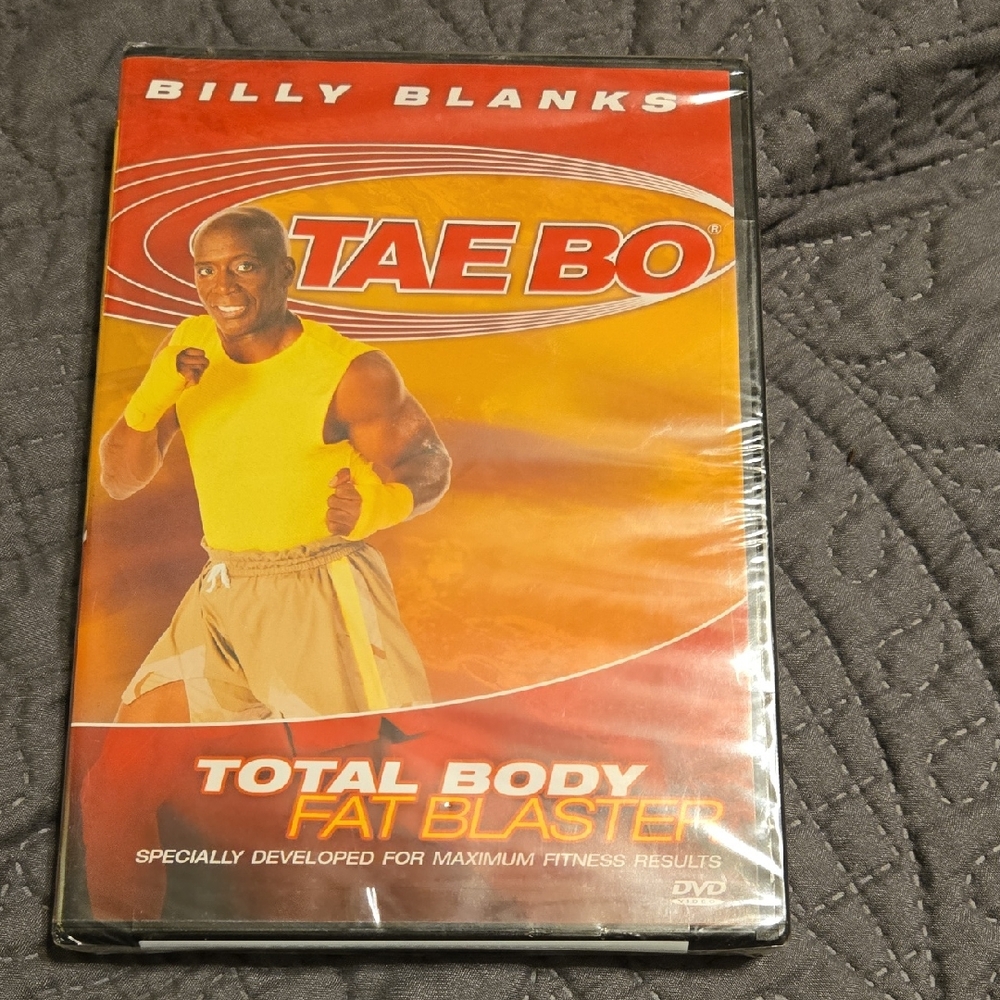 TAE BO Total Body Fat Blaster DVD Never Opened